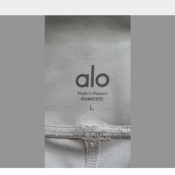 Alo Lg Moto Leggings Athletic Pants Lifting Fit Du - Picture 5 of 7